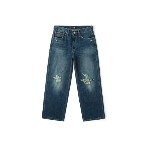 Lee Jeans Men Medium Dark Blue