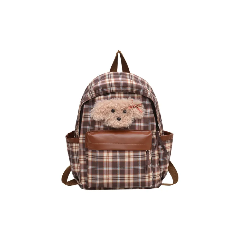 Yalu Nylon Backpack Unisex Multicolor-6