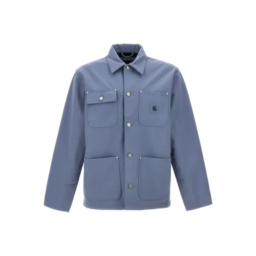 Carhartt WIP Jackets Coats Men's Light Blue