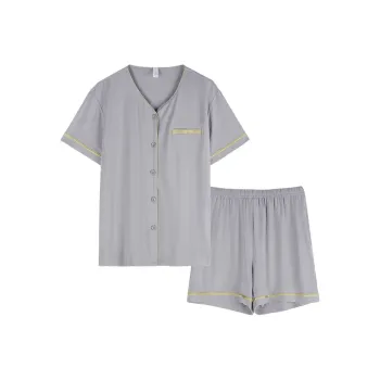 Xuan Liang Pajama Set Women's Mist Gray