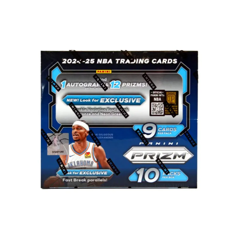 PANINI Prizm Fast Break Basketball PZ, Player Card Sports Cards Whole Box-1