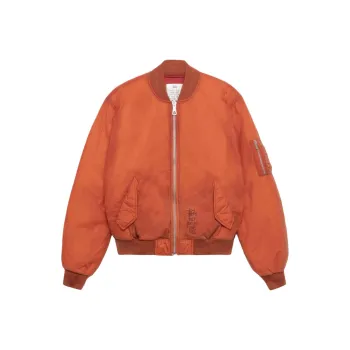 Stussy Waxed Built Bomber Jacket