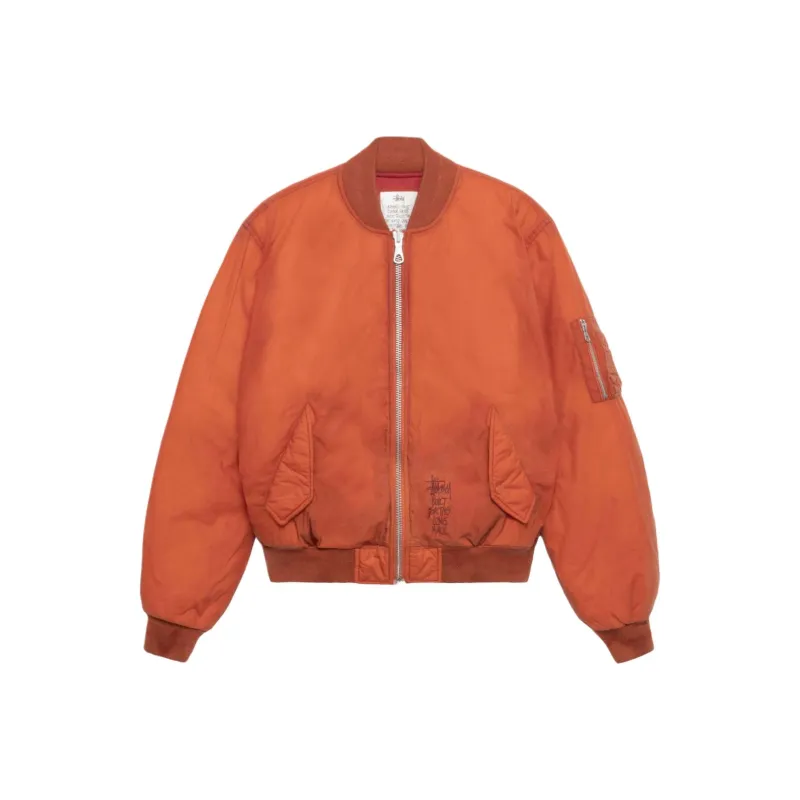 Stussy Waxed Built Bomber Jacket-8