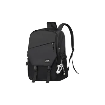 OUZIHUANG Oxford Backpack Regular Unisex Black/Gray/Red/Cream Gray