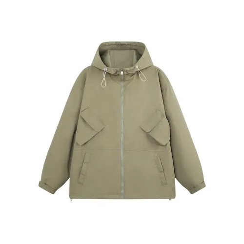 Endless Abyss Jackets Coats Unisex Pea Green