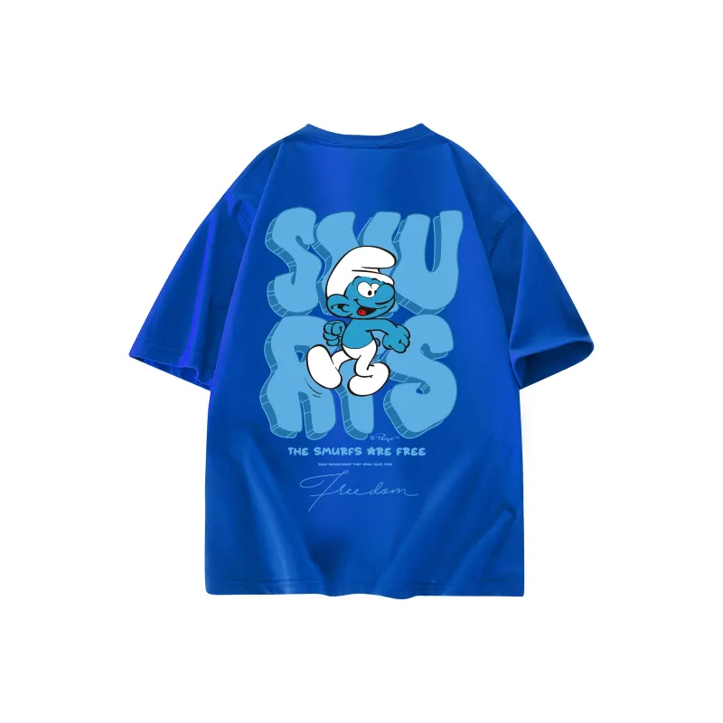 The Smurfs T Shirts Unisex-16