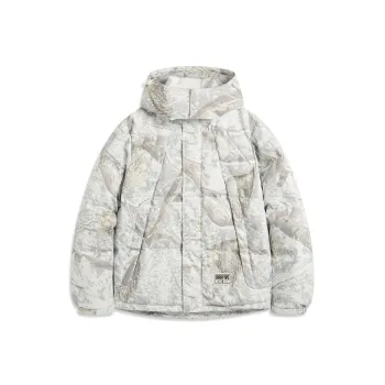 LiNing Sports Life Collection Down Jacket Men's White
