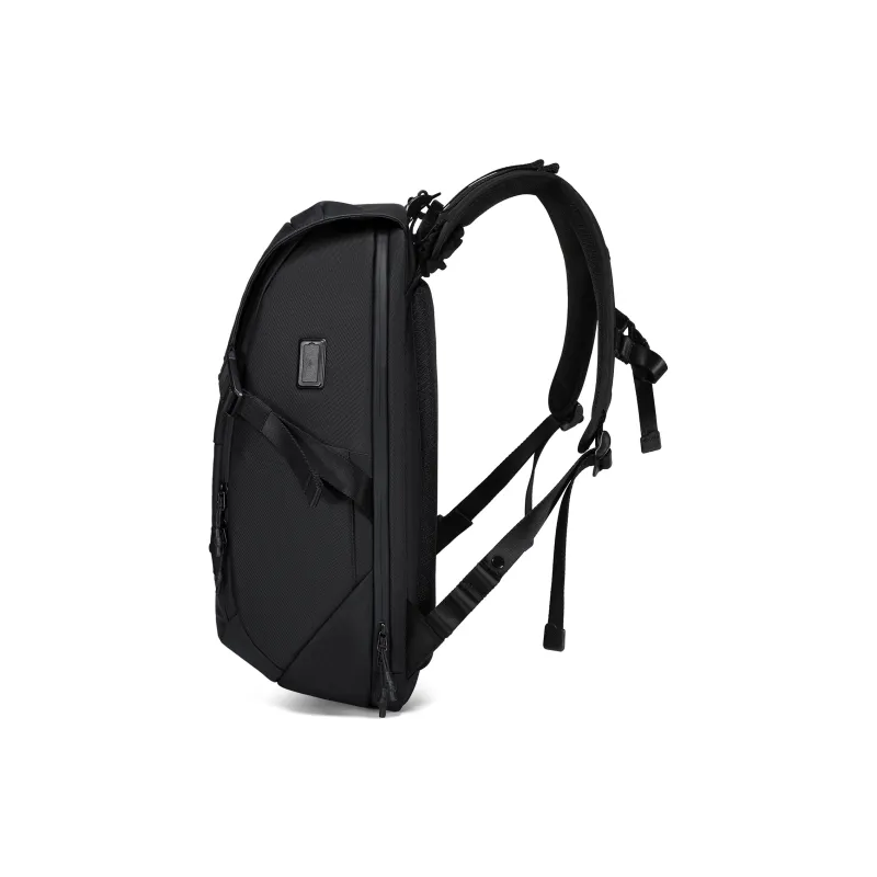 Jeep Microfiber Backpack Laptop Bag Men's Black-4