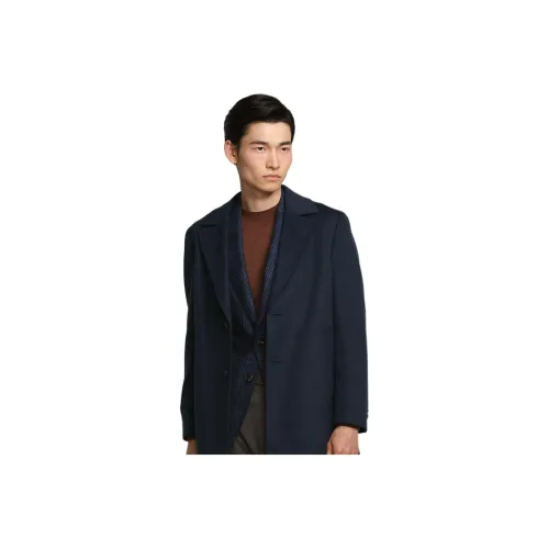 JODOLL Coats Men Navy Blue