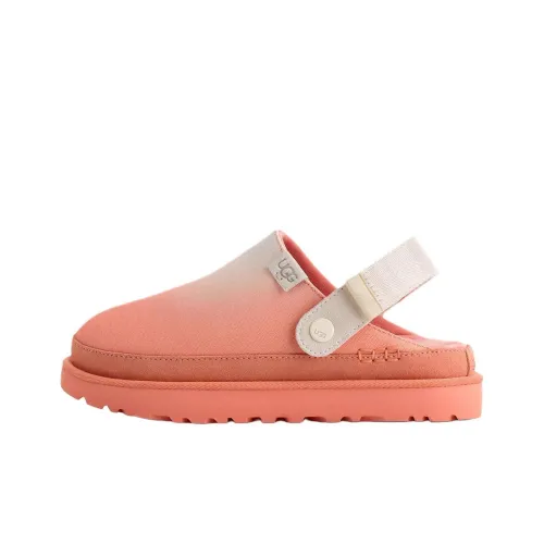 UGG Goldenstar Clog EVA Abrasion Resistant Closed Toe Slippers Women's Sunshine Pink