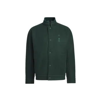 Adidas Wuji Series Wuji Melton Jacket Jackets Coats Men's Dark Green