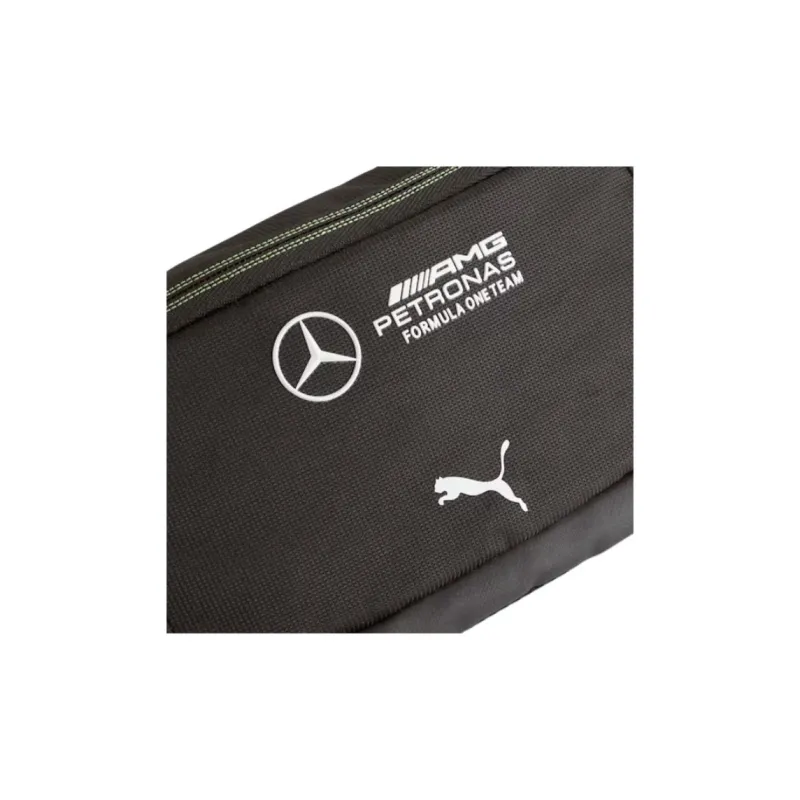 PUMA Mercedes Amg Polyester Fanny Pack Unisex Black-2