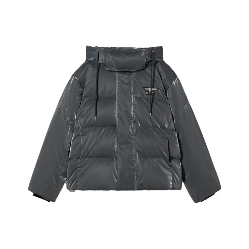 Boy London FW23 Down Jacket Unisex Gray-0
