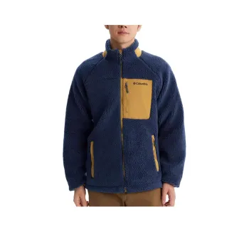 Columbia Velvet feel Coat Unisex Navy Blue