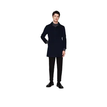 JODOLL Coats Men Navy Blue