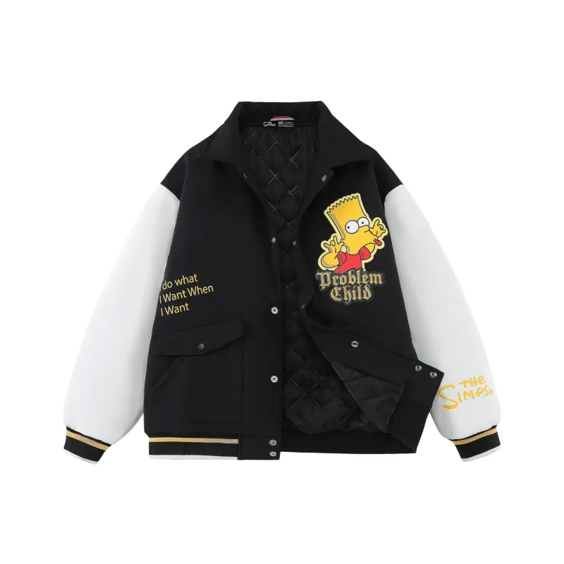 The Simpsons Puffer Jacket Unisex-0