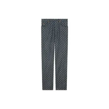 GUCCI Gg Monogram Eco Washed Organic Denim Jeans
