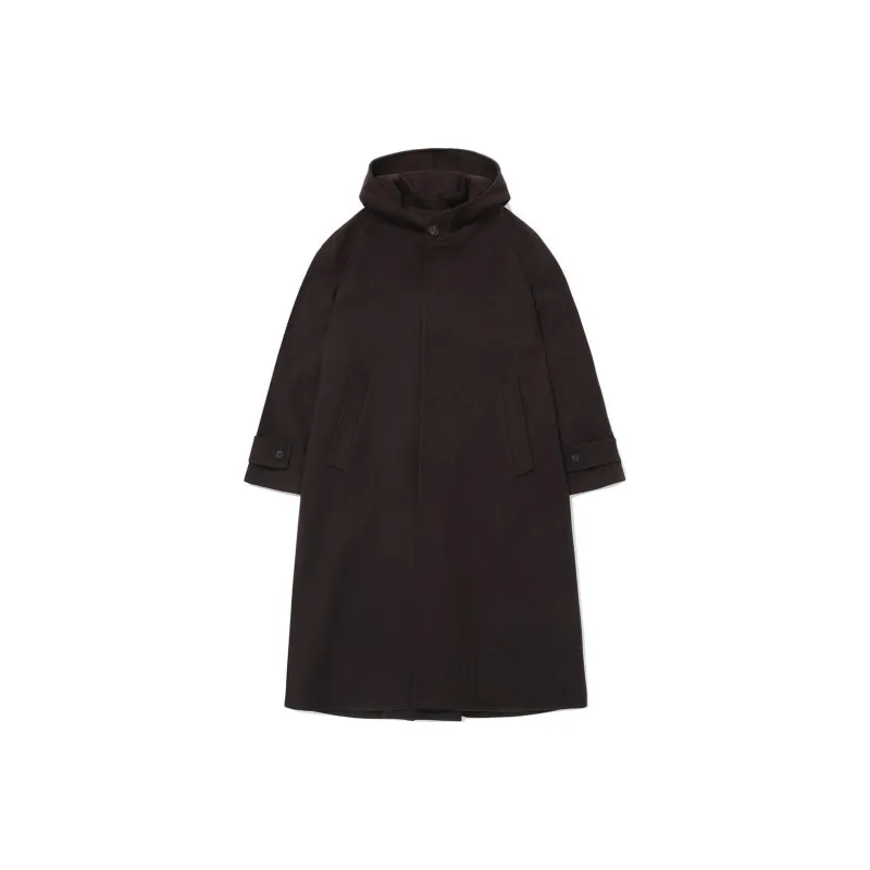 COVERNAT Coats Unisex Chocolate-0