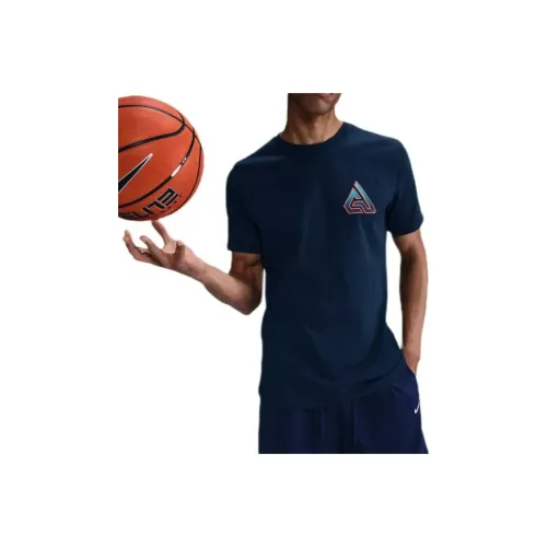 Nike T Shirts Men Obsidian