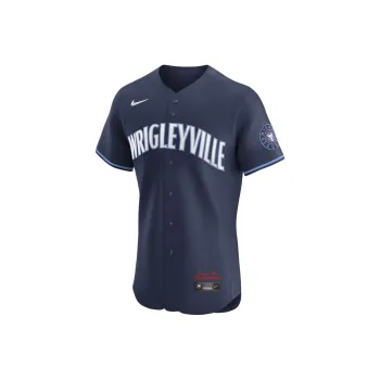 Nike x MLB Chicago Cubs City Connect Baseball Jacket Unisex Marine Blue