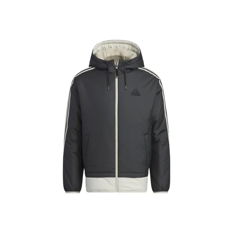 Adidas Year 2024 Reversible Padded Jacket Jackets Coats Men's Black-0