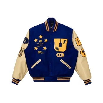 UNDEFEATED Jacket Unisex Royal Blue Color