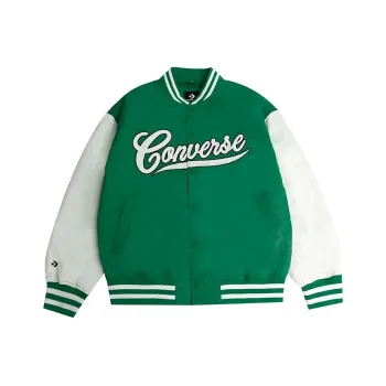 Converse Baseball Jacket Unisex Green