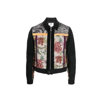 Marine Serre Regenerated Floral Tapestries Jacket