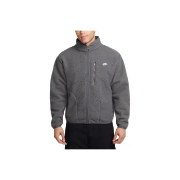 Nike Sportswear Club FW24 Velvet feel Coat Men's Iron Gray