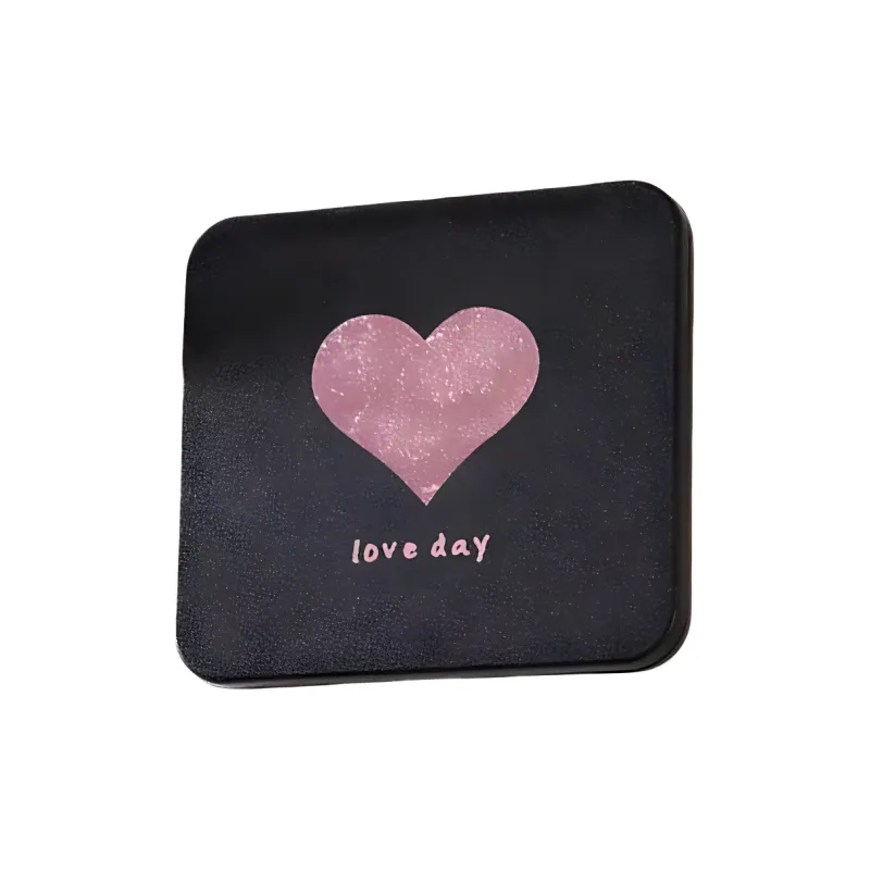 Gentle Welcome Foldable Mirror Mini HD Square Mirror On The Go Portable Double Sided-4