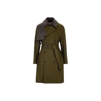 LOEWE Belted Double-Breasted Trench Coat