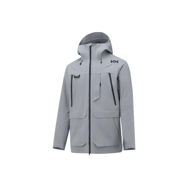 HELLY HANSEN Water Resistant Windproof Breathable Warm And Rainproof Windbreaker Jacket Men's-4