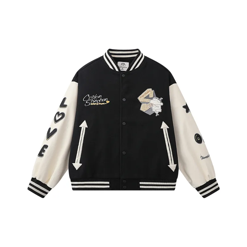 Crayon Shinchan Baseball Jacket Coat Unisex-42