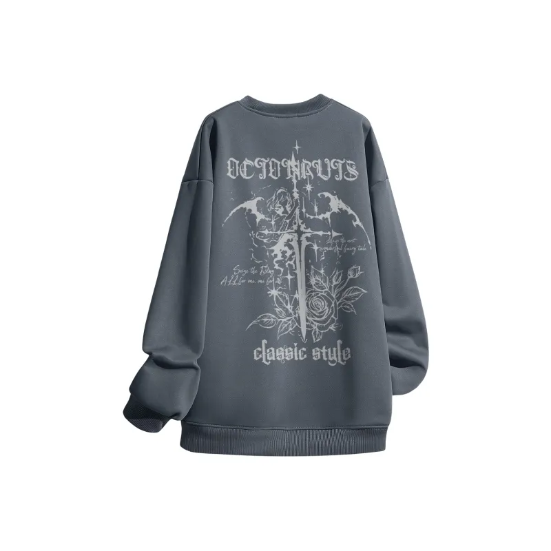 Small Columns Under The Sea Sweatshirt Unisex-22