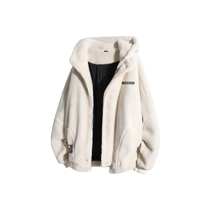 Kung Fu Panda Velvet feel Coat Unisex-10
