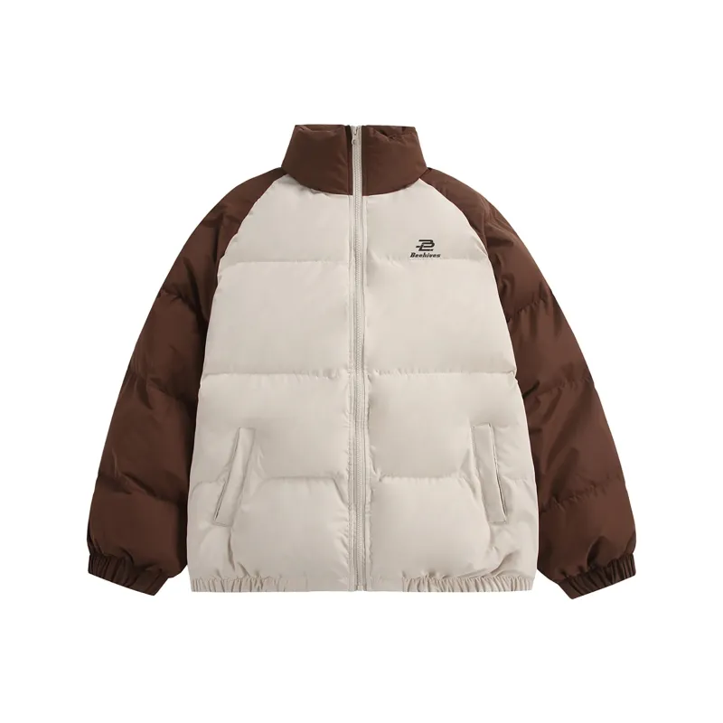 BEEHIVES Puffer Jackets Unisex-18