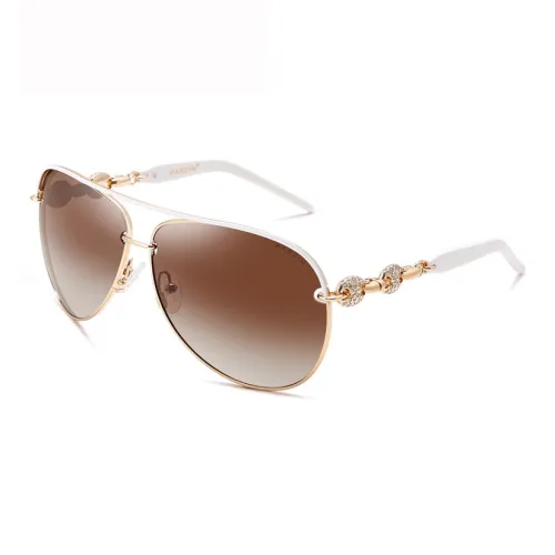 PARZIN Metal Aviator Sunglasses Women's