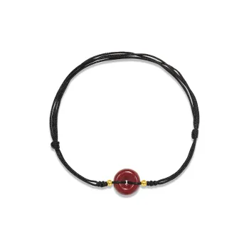 Gianina Reconstructed Cinnabar Anklets Unisex