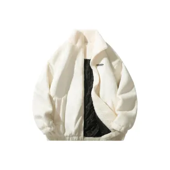 Qnxeey Velvet Jackets Unisex