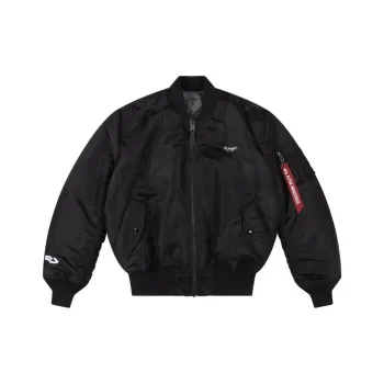 Alpha Industries Resident Advisor Collaboration Jackets Unisex Black