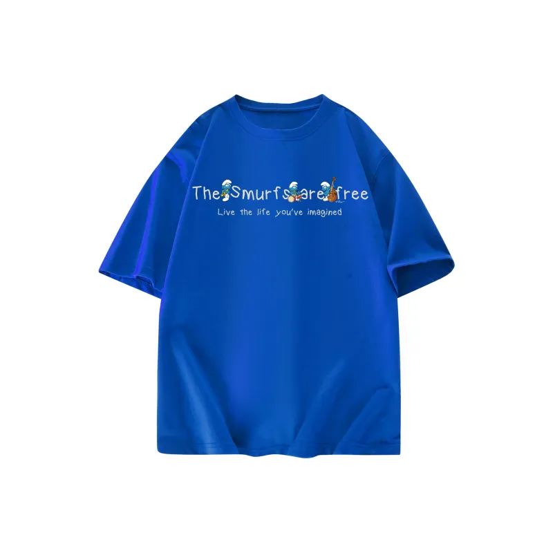 The Smurfs T Shirts Unisex-16