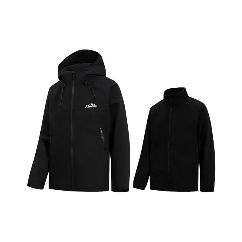 Kawasaki Windproof Wear Resistant Warm Water Repellent Coat Unisex-12