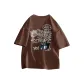 [100% cotton]Coffee (Tf Graffiti King Chest Logo_tf Graffiti King Back Logo)