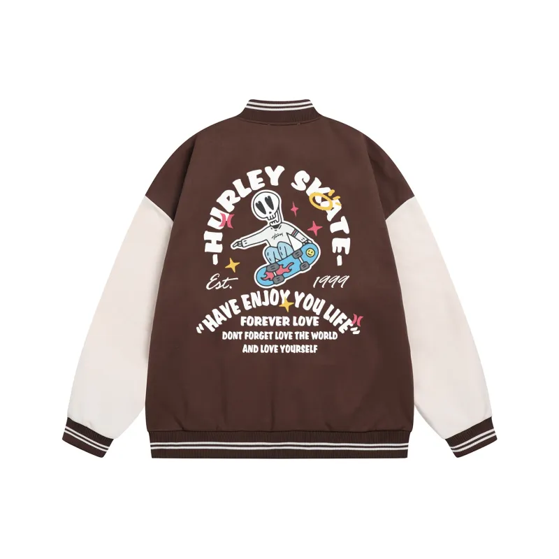 Hurley Baseball Jerseys Unisex-7