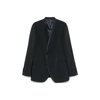 GIORGIO ARMANI Upton Line Silk blend Tuxedo Jacket