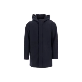 HARRIS WHARF LONDON Coat Men's Black