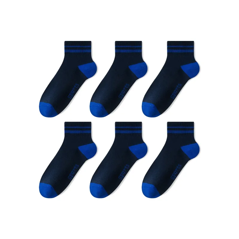 Urban Beauty Mid Calf Socks Men's 6 Pack-21