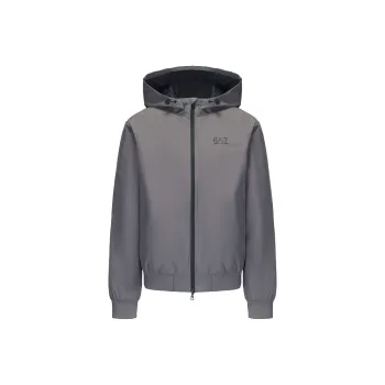 EMPORIO ARMANI EA7 FW24 Jackets Coats Men's Gray