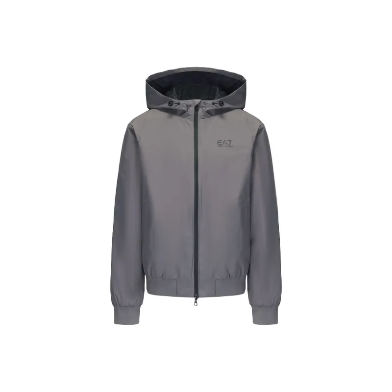 EMPORIO ARMANI EA7 FW24 Jackets Coats Men's Gray-0