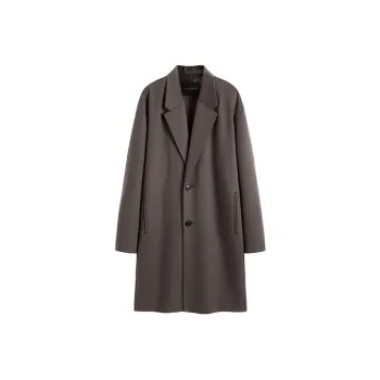 PEACEBIRD MEN Coats Men Brown 1